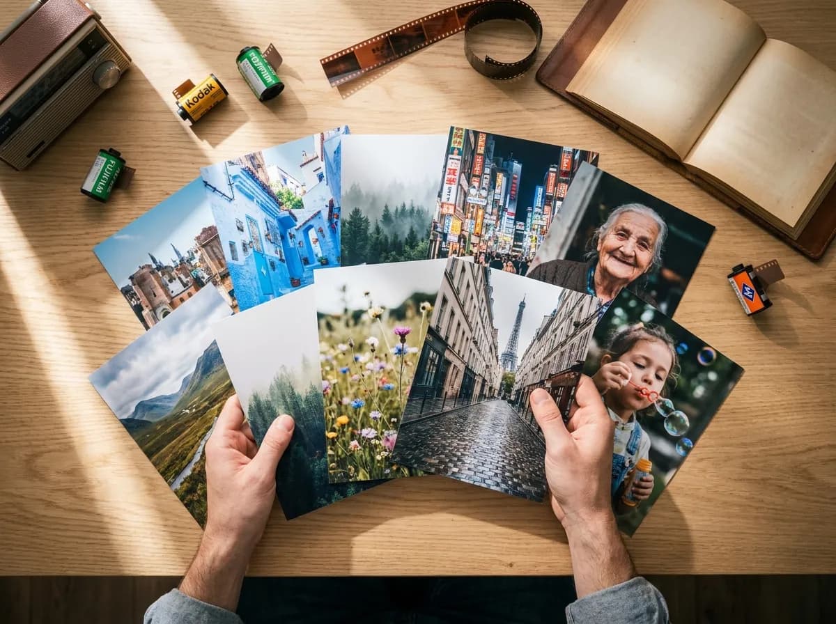 18x24 Klasik Fotoğraf Baskısı - 9 Adet 2