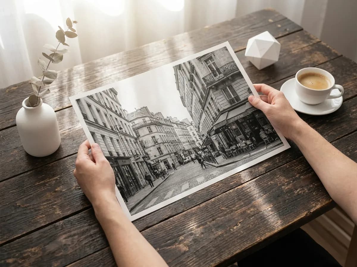 30x40 Klasik Fotoğraf Baskısı - 3 Adet 4