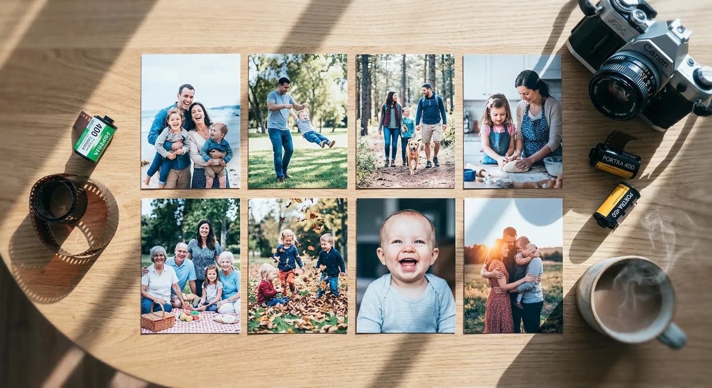 13x18 Klasik Fotoğraf Baskısı - 8 Adet