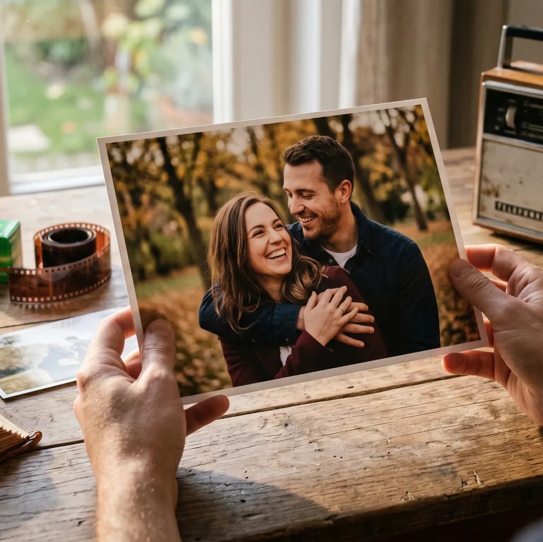18x24 Klasik Fotoğraf Baskısı - 9 Adet